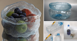 How to make a bowl from a plastic bottle