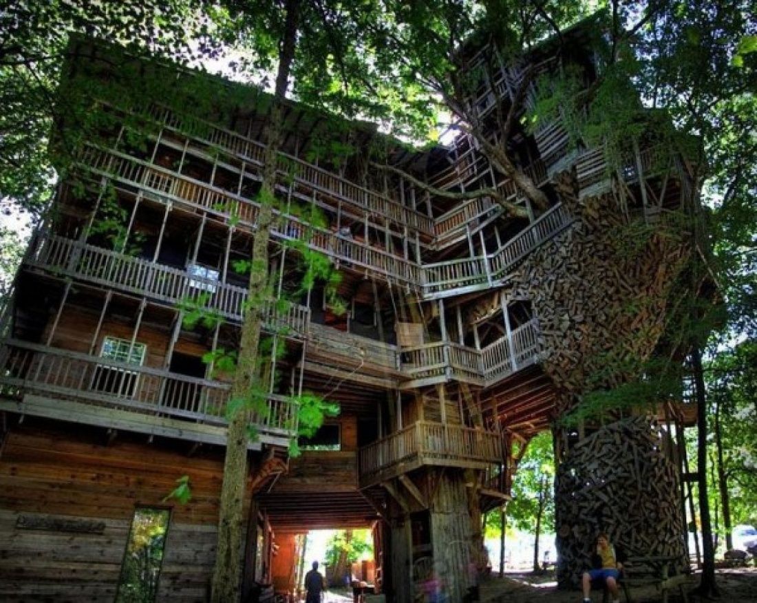 12 casas en el árbol increíbles
