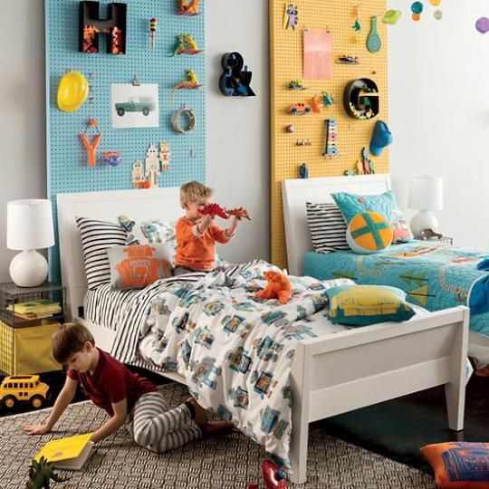30 ideas para organizar o decorar con tablas perforadas