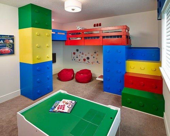 Ideas de Dormitorio con Temática Lego