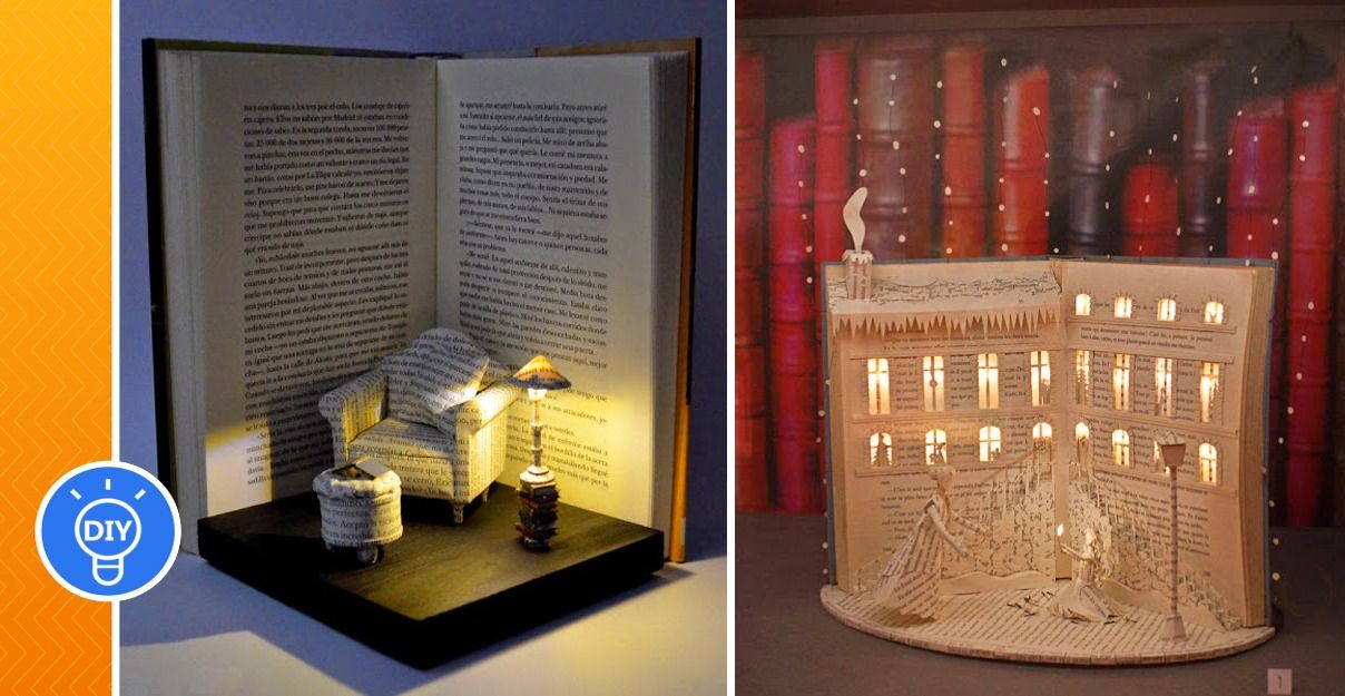 Increíbles Esculturas de Libros