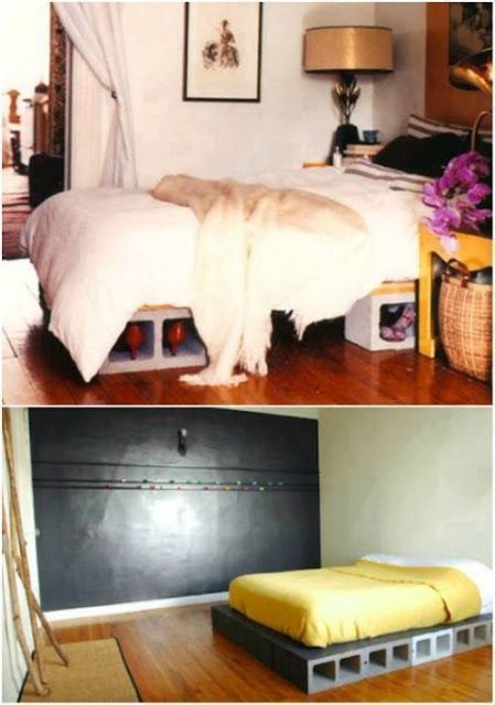 Grandes ideas hechas con bloques de cemento