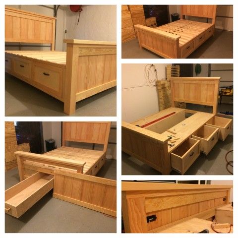 Ingeniosas camas de plataforma para tu dormitorio