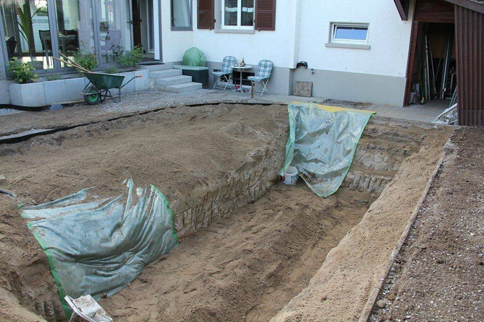 Así se construye una moderna piscina en poco tiempo y sin gastar mucho dinero