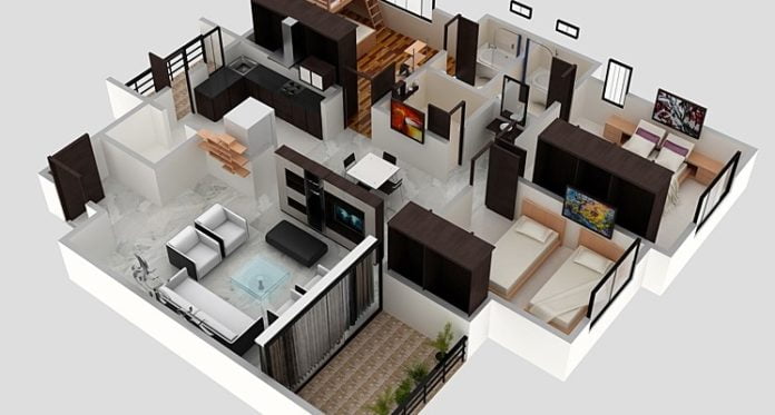 20 inteligentes planos 3D que deberías usar para tener la casa perfecta