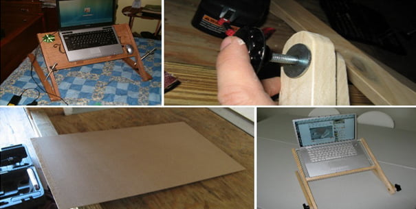 Build a stand for your laptop in simple steps
