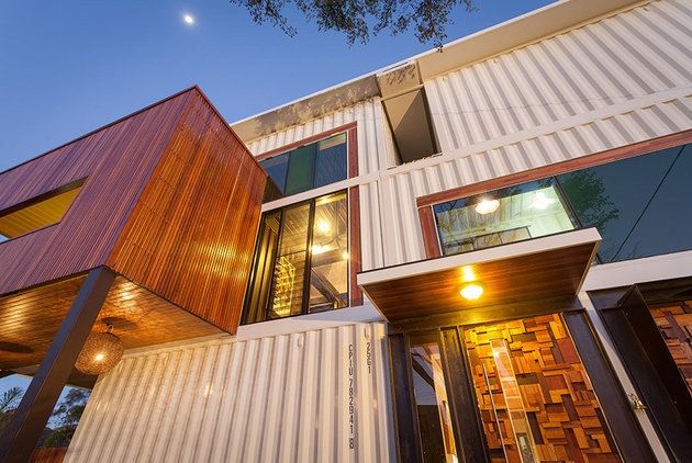 Containers Make Up This Incredible 3-Story House