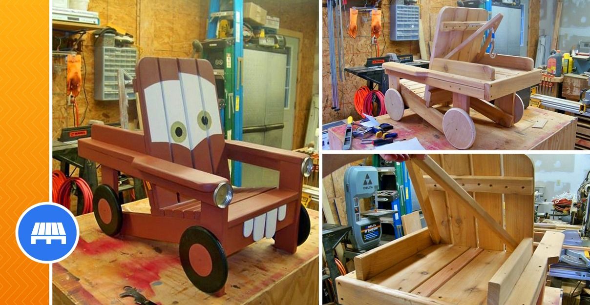 Construye una Silla Adirondack para Niños con Diseño de Mate Tow