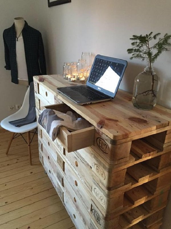 Increíbles muebles que puedes elaborar en tu hogar con palets