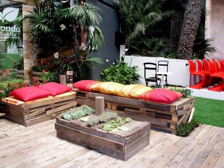 Ideas de muebles con pallets para tu hogar