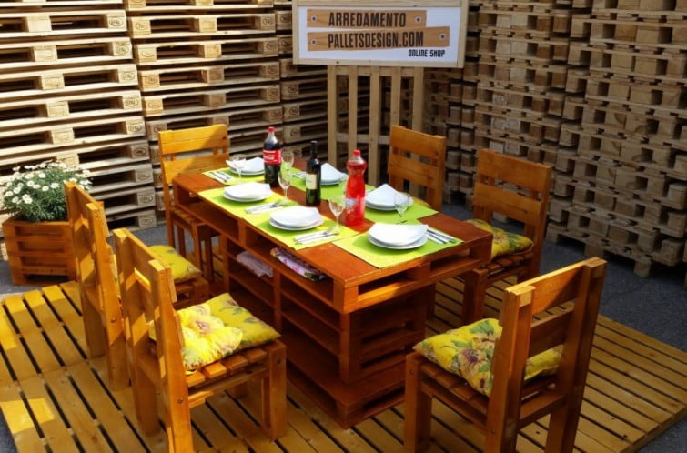 Ideas de muebles con pallets para tu hogar