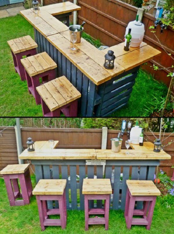 Increíbles muebles que puedes elaborar en tu hogar con palets
