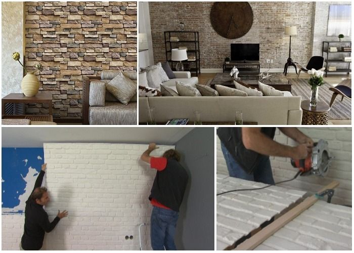 Aprende a cubrir tu pared con ladrillos decorativos