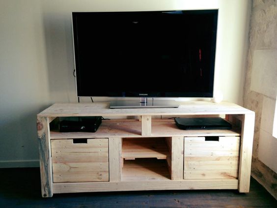 Mira esta guía práctica y construye el mueble perfecto para tu televisor