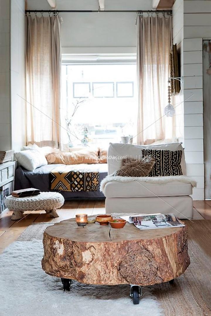 Increíbles ideas de muebles rústicos para tu hogar