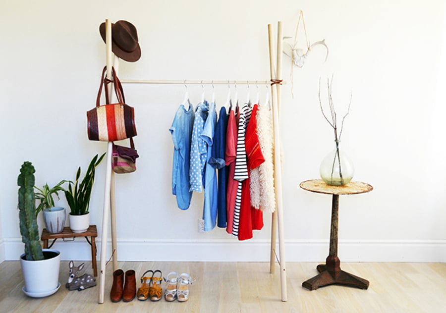 Build a Simple Closet or Open Shelf