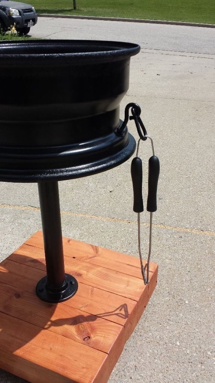 Make an incredible grill with a rim rim