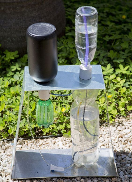 Build your own Self-watering system for your plants