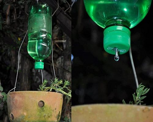 Build your own Self-watering system for your plants