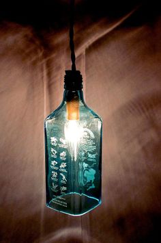 10 ideas creativas para convertir tus botellas de vidrio en una lámpara muy original para las soluciones más simples que pueden ser mejores