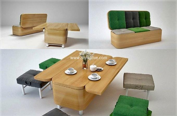Muebles modernos que puedes implementar en tu sala
