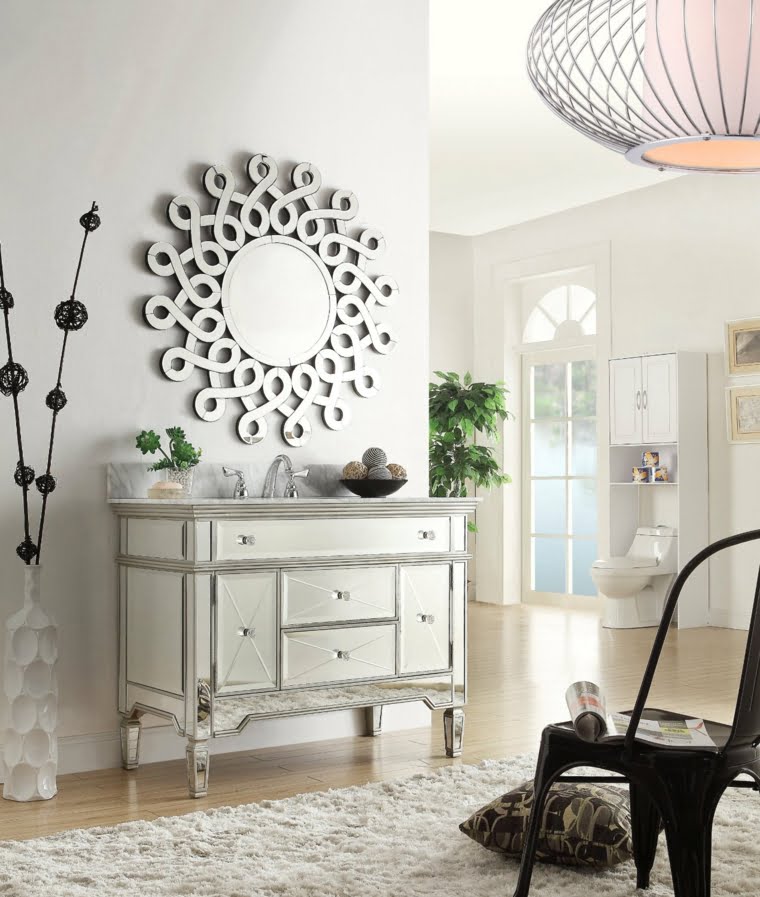 Cambia el ambiente de tu hogar decorando con espejos