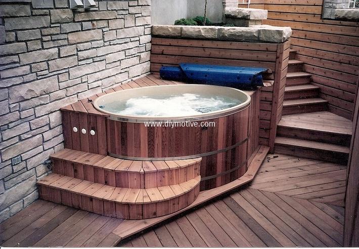 Originales jacuzzis que puedes implementar en tu patio