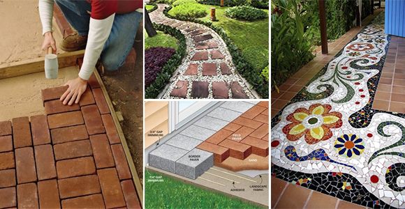 15 ideas para construir un sendero en tu patio o jardín