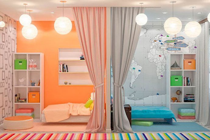 Dormitorio para Dos para Él y para Ella