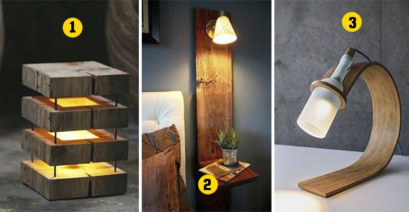 Modernos Accesorios de madera para implementar en tus todas habitaciones