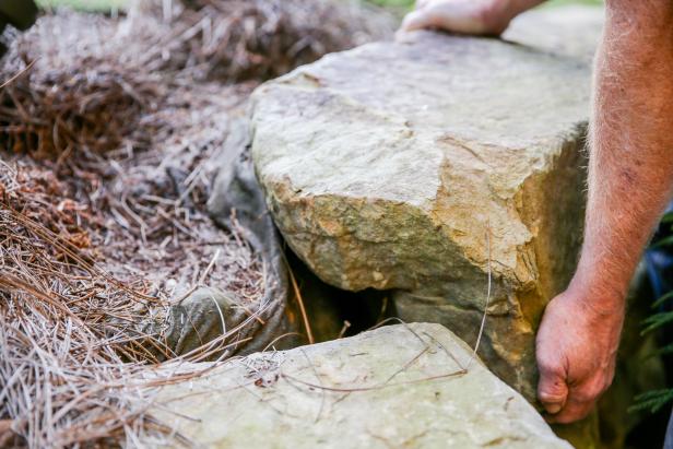 Técnica para construir correctamente un muro de piedra en tu jardín