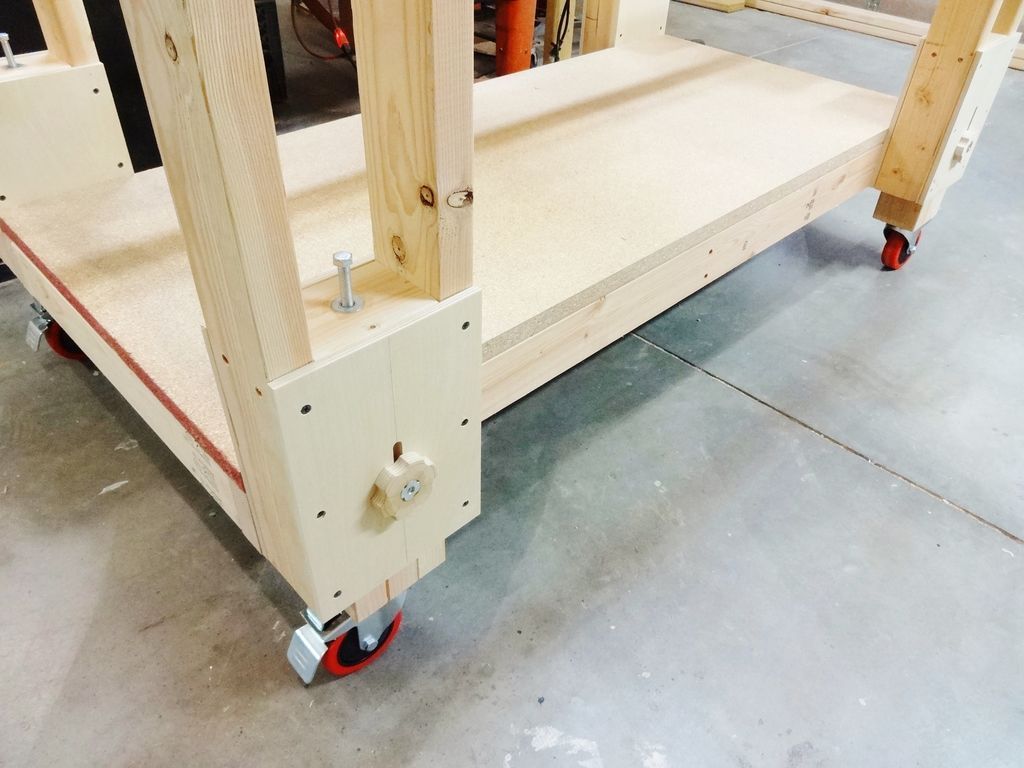 How to Make a Height Adjustable Work Table