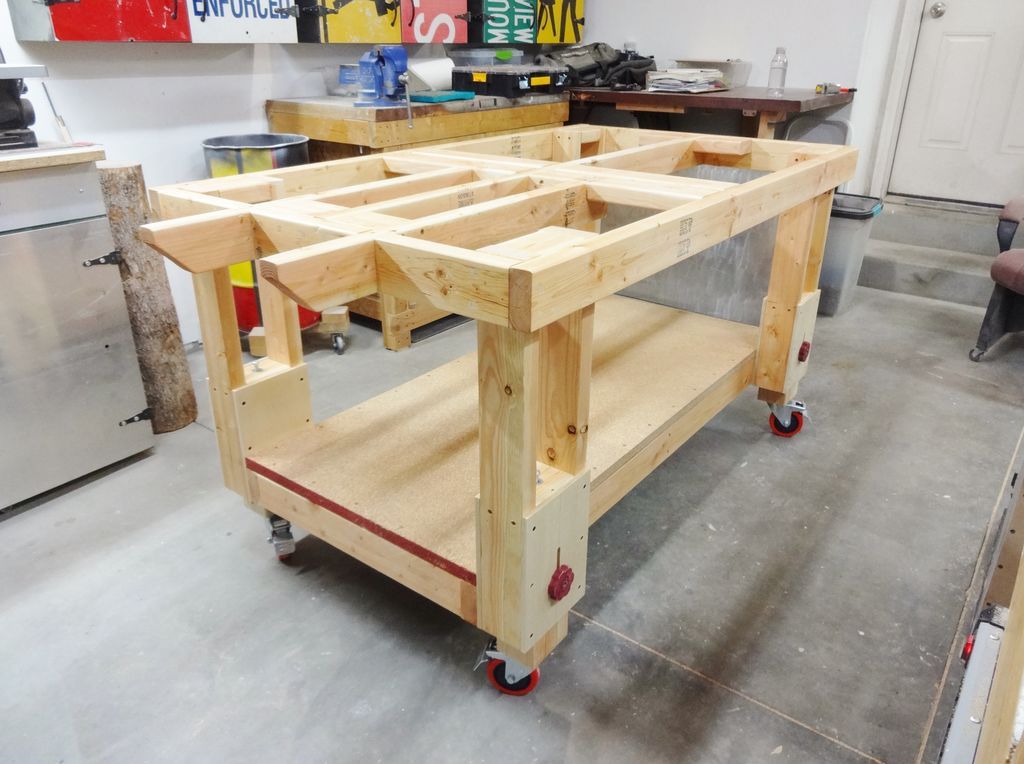 How to Make a Height Adjustable Work Table