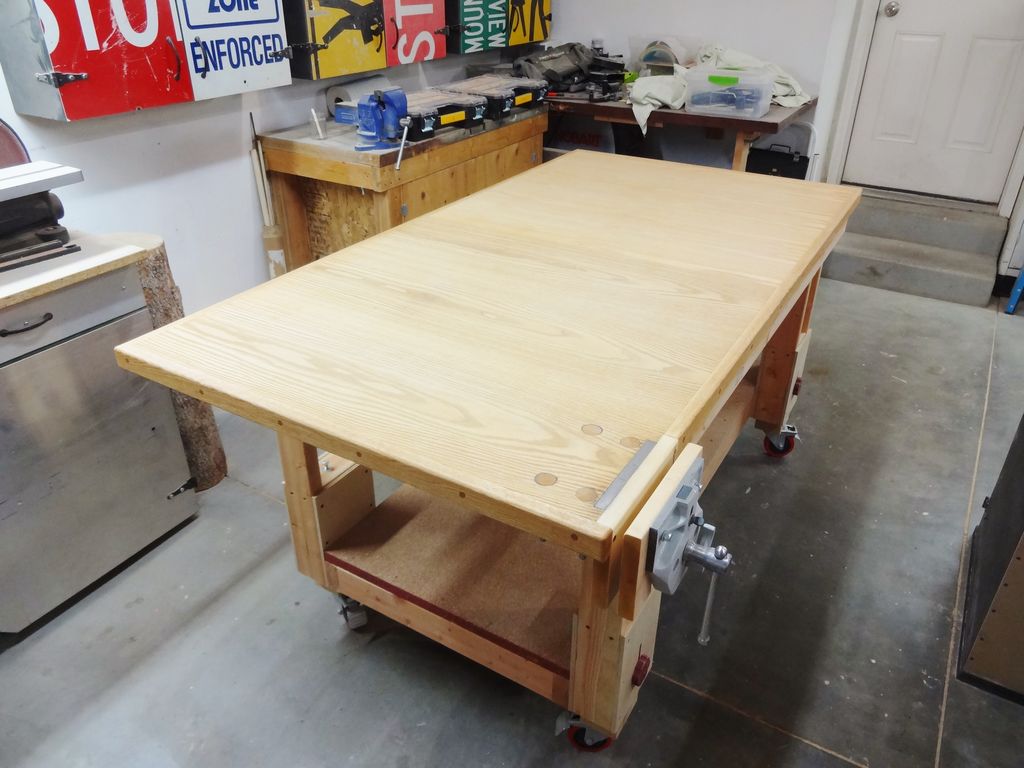 How to Make a Height Adjustable Work Table
