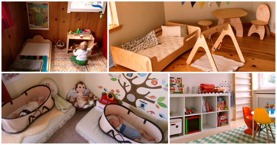 Método Montessori: Libertad para Desarrollarse y Habitaciones para el Bebé