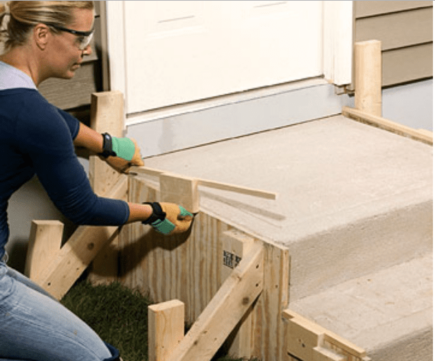 How to Build a Brick Veneer on Your Concrete Stairs