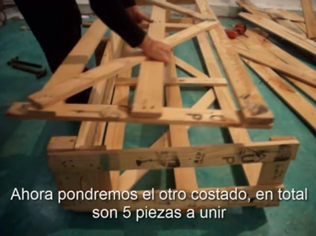 How to make your dining bar with pallets