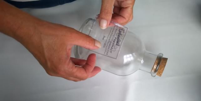 Como transferir imágenes en frasco de vidrios