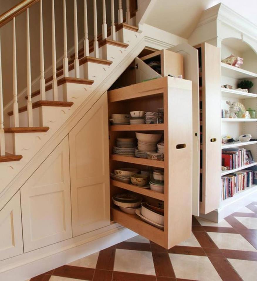 20 ingeniosas escaleras que te permitirán aprovechar mejor tu espacio