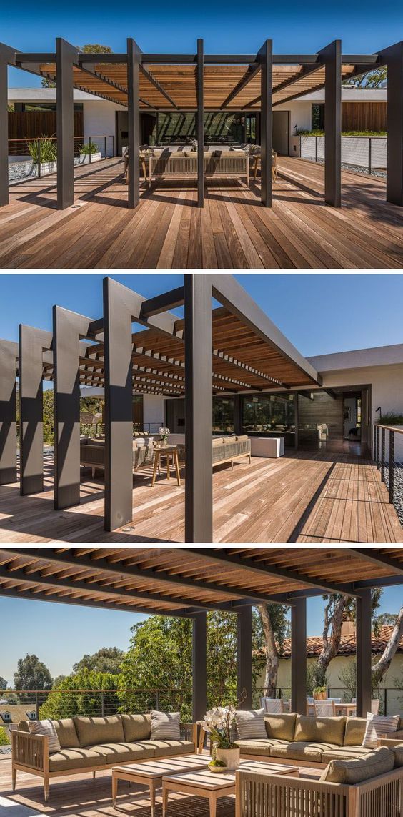 Pérgolas: Usos y Materiales de Fabricación y Coberturas