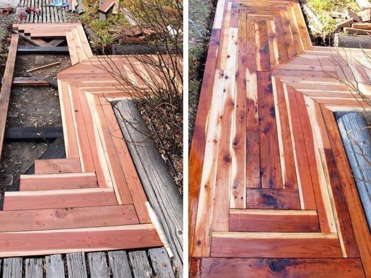 How to make a wooden path for your garden