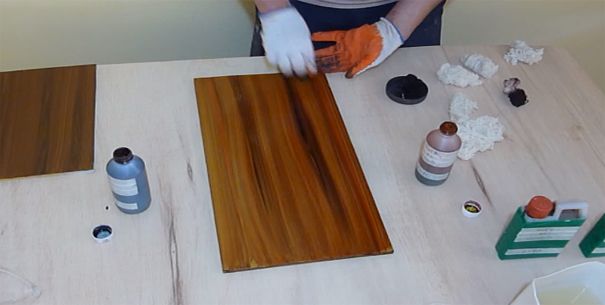 Aprende a hacer una imitación de madera en simples pasos