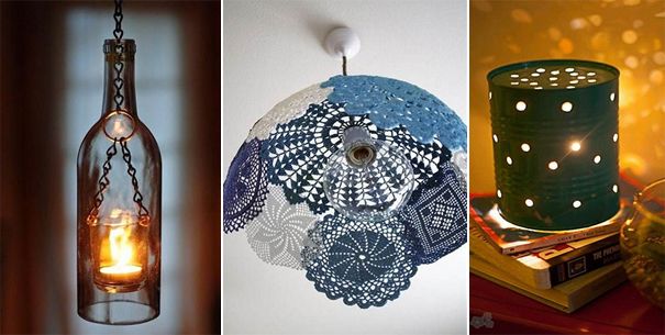10 ideas para elaborar tus propias lámparas