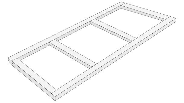 How to make a kitchen cabinet for the outside