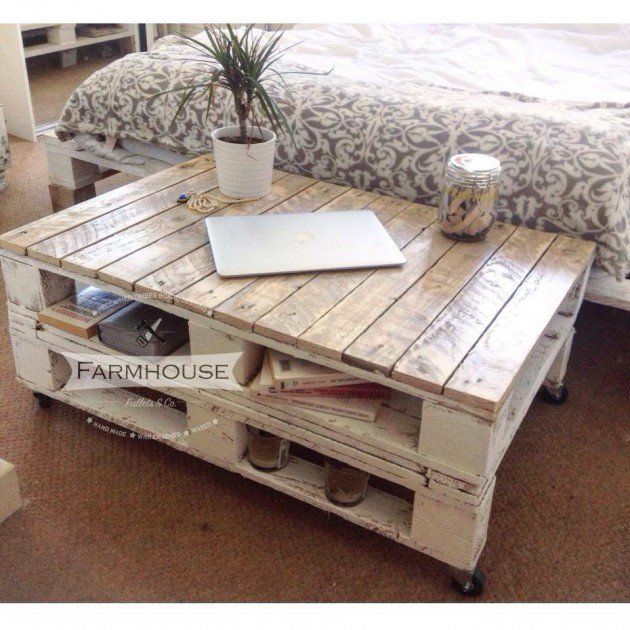 16 Furniture that you can make yourself using pallets
