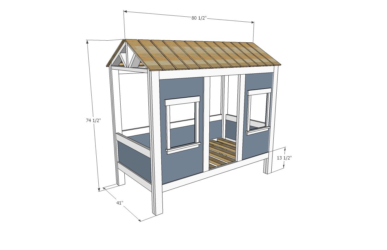 Learn How to Build a Great Cabin Bed for Kids