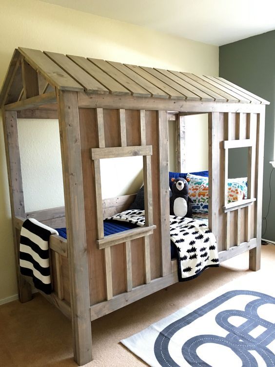 Learn How to Build a Great Cabin Bed for Kids