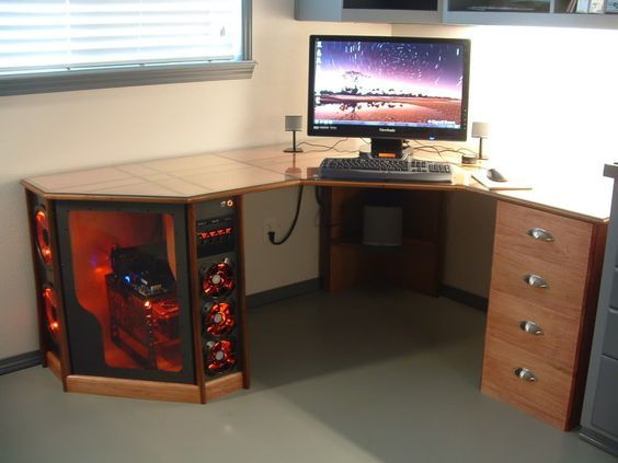 Plans to Build a Corner Office Desk