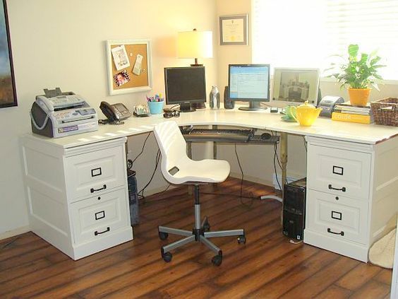 Plans to Build a Corner Office Desk