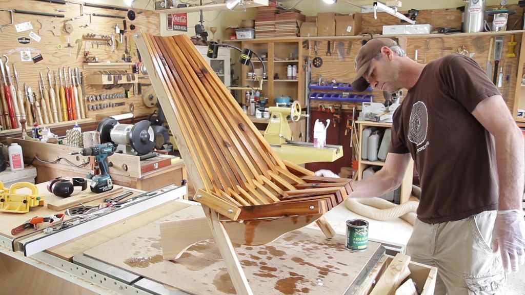 Learn How to Build a Great Folding Cedar Chair